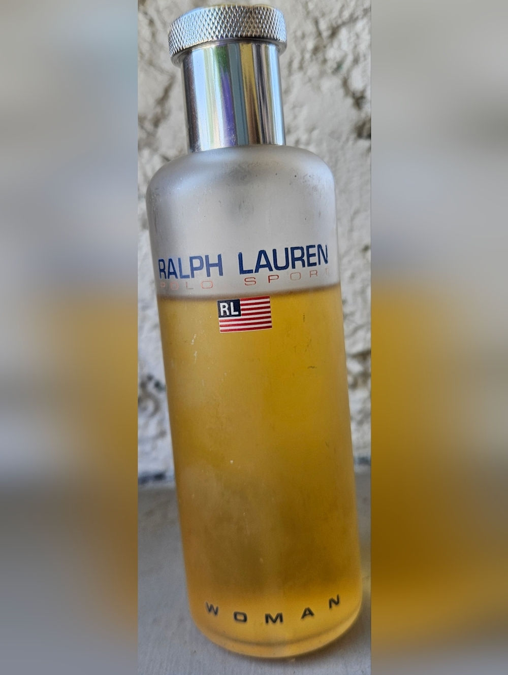 Vintage POLO SPORT WOMAN Ralph Lauren Perfume Fragrance! 5.1 oz bottle. 80% (Mbc